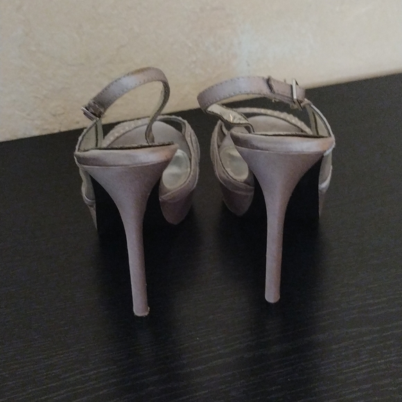 🔥L.miller silver rhinestone heels - Picture 6 of 8
